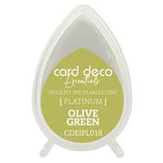 COUTURE CREATIONS CARD DECO Essentials -Pigment Ink Pearlescent Platinum Olive Green PL018